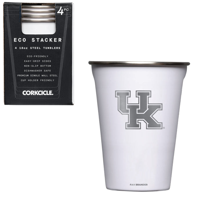 Corkcicle Eco Stacker Cup with Kentucky Wildcats Primary Logo