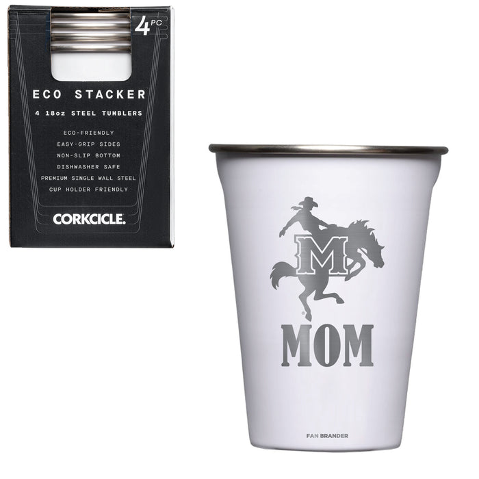 Corkcicle Eco Stacker Cup with McNeese State Cowboys Mom Primary Logo