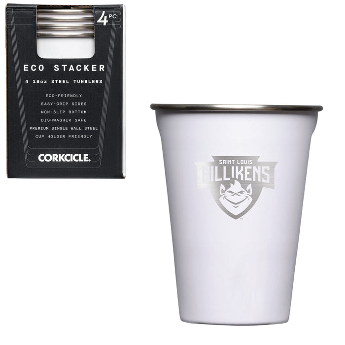 Corkcicle Eco Stacker Cup with Saint Louis Billikens Primary Logo