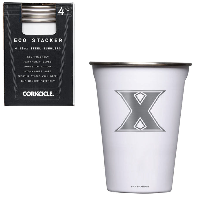 Corkcicle Eco Stacker Cup with Xavier Musketeers Primary Logo