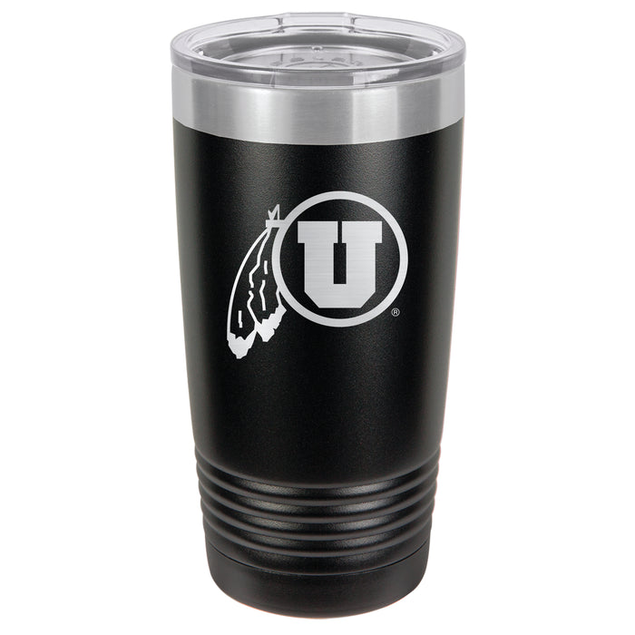 Fan Brander Polar Tumbler with Utah Utes Logo