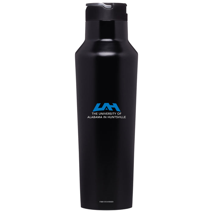 Corkcicle Insulated Canteen Water Bottle with UAH Chargers Primary Logo