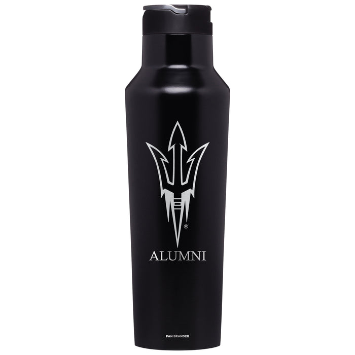 Corkcicle Insulated Canteen Water Bottle with Arizona State Sun Devils Mom Primary Logo