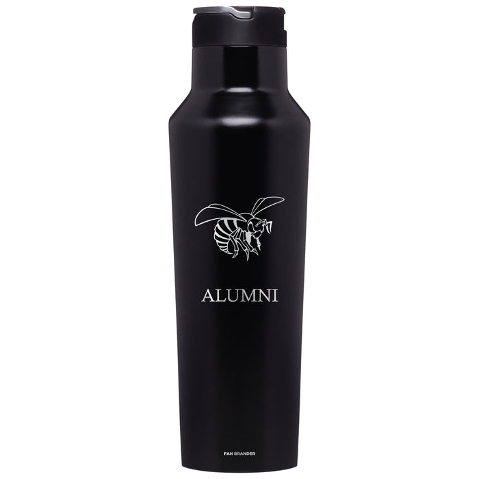 Corkcicle Insulated Canteen Water Bottle with Alabama State Hornets Alumni Primary Logo