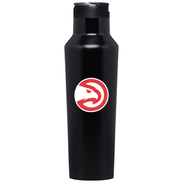 Corkcicle Insulated Canteen Water Bottle with Atlanta Hawks Primary Logo