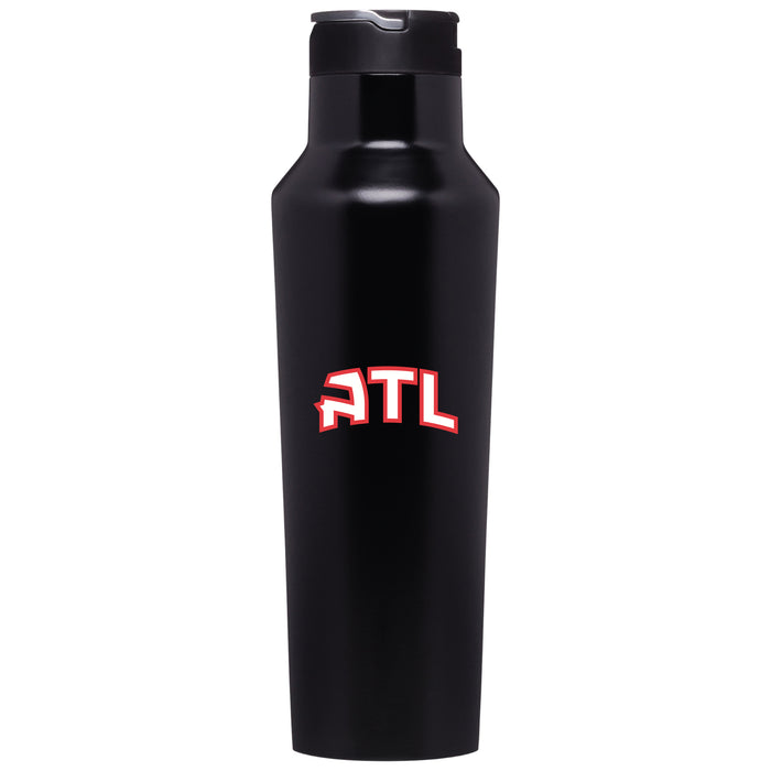 Corkcicle Insulated Canteen Water Bottle with Atlanta Hawks Secondary Logo