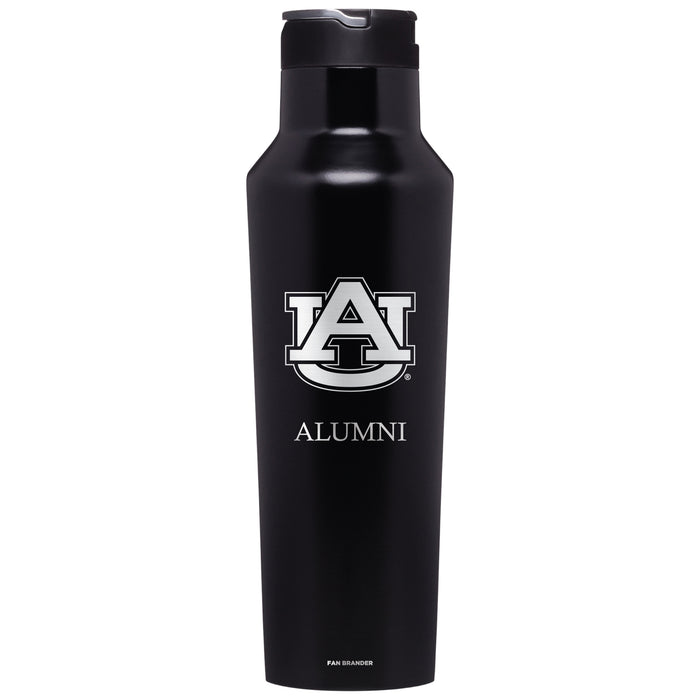 Corkcicle Insulated Canteen Water Bottle with Auburn Tigers Mom Primary Logo