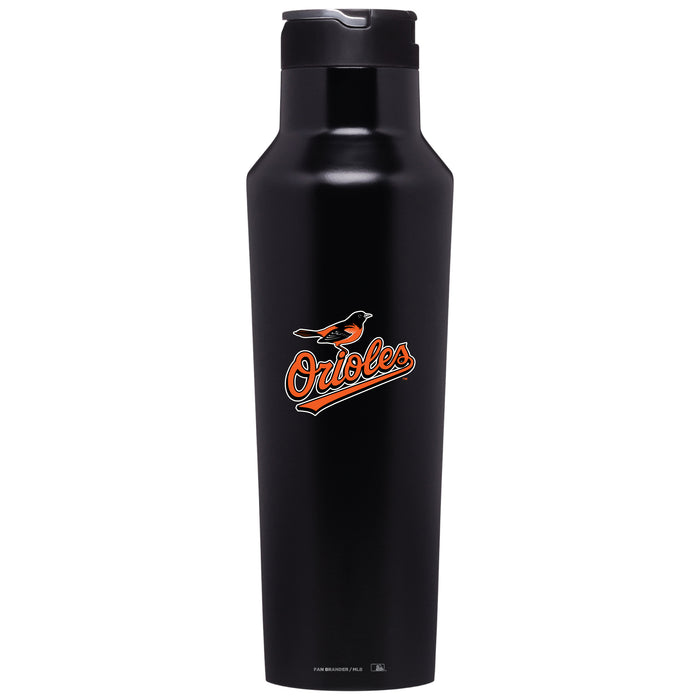Corkcicle Insulated Canteen Water Bottle with Baltimore Orioles Secondary Logo