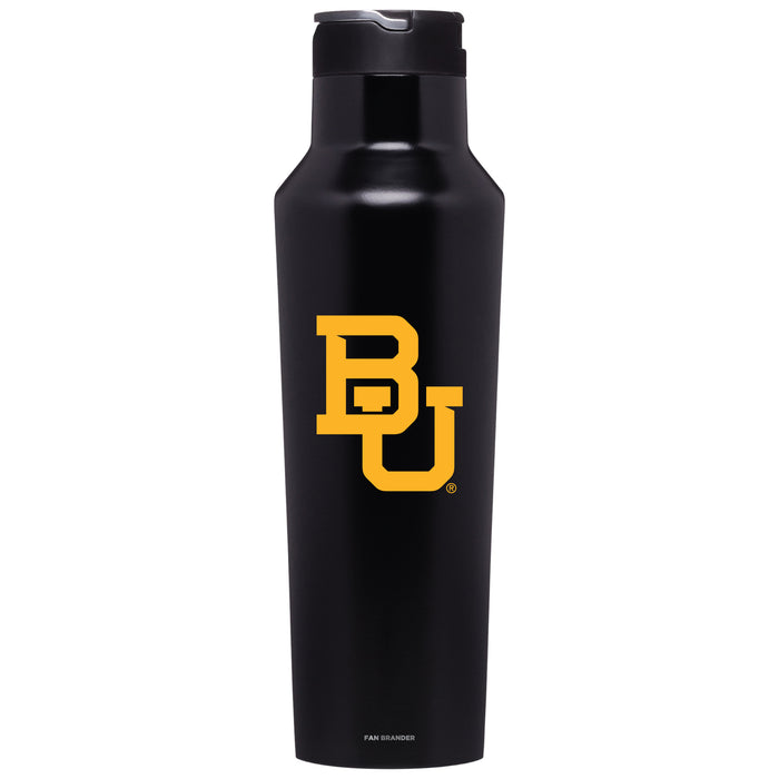 Corkcicle Insulated Canteen Water Bottle with Baylor Bears Primary Logo