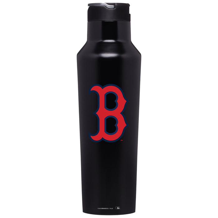 Corkcicle Insulated Canteen Water Bottle with Boston Red Sox Primary Logo