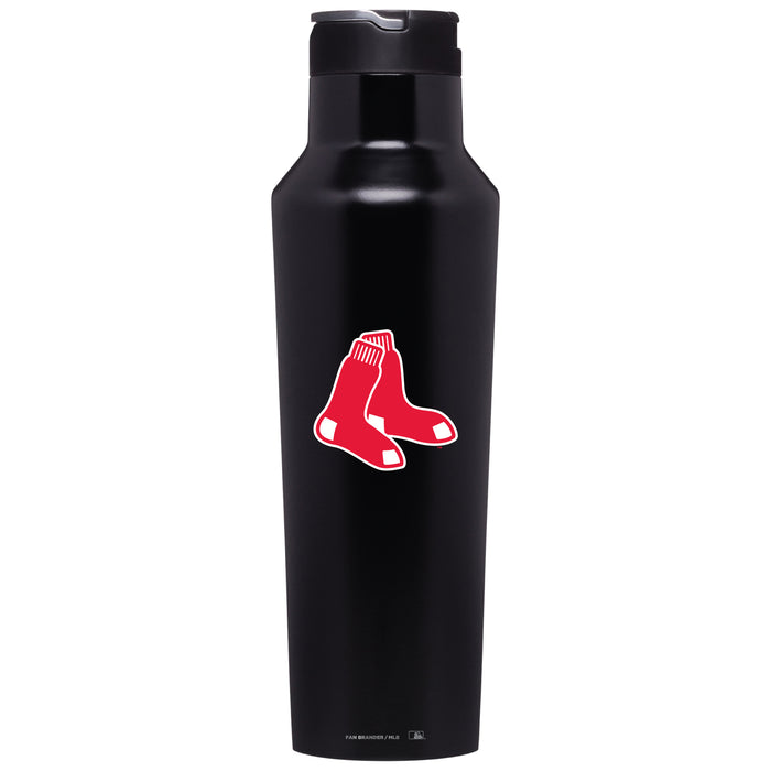 Corkcicle Insulated Canteen Water Bottle with Boston Red Sox Secondary Logo