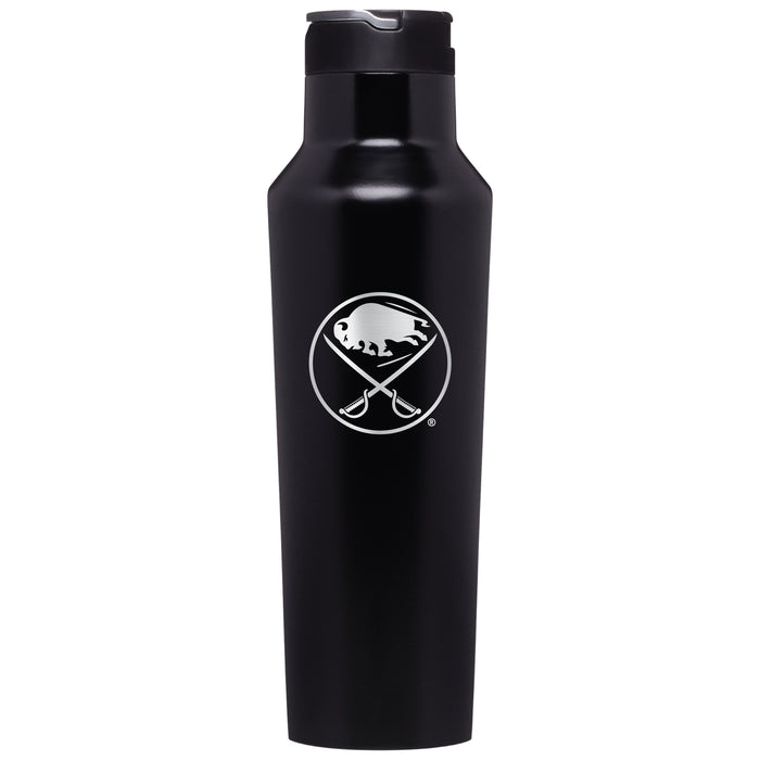 Corkcicle Insulated Canteen Water Bottle with Buffalo Sabres Primary Logo