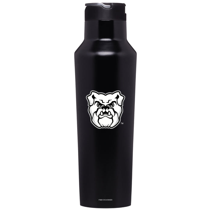 Corkcicle Insulated Canteen Water Bottle with Butler Bulldogs Primary Logo