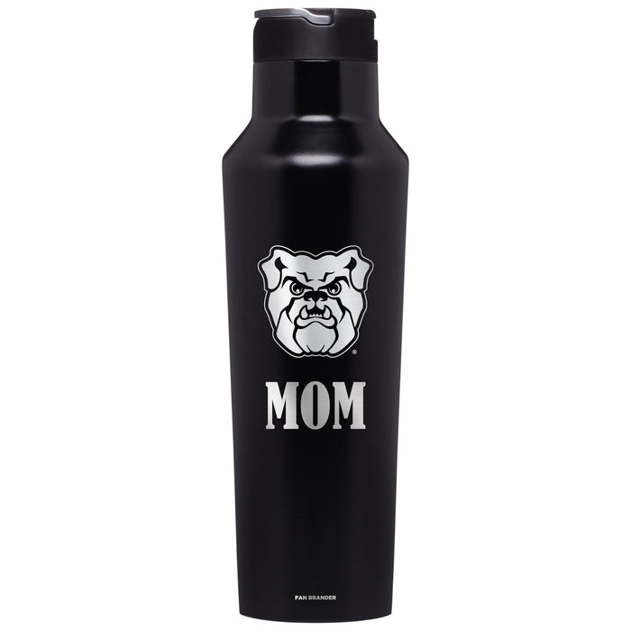 Corkcicle Insulated Canteen Water Bottle with Butler Bulldogs Mom Primary Logo