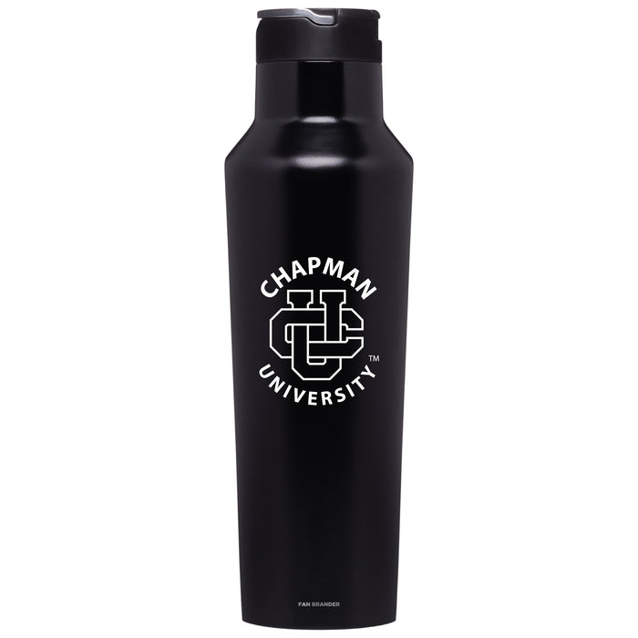 Corkcicle Insulated Canteen Water Bottle with Chapman Univ Panthers Primary Logo