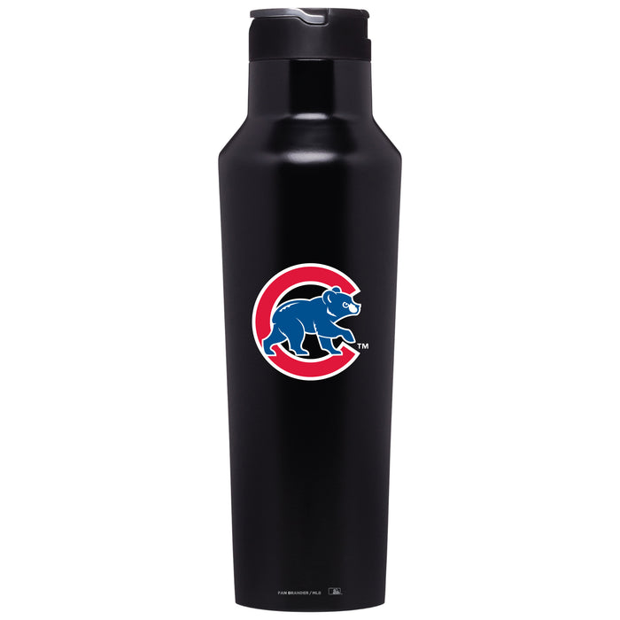 Corkcicle Insulated Canteen Water Bottle with Chicago Cubs Secondary Logo