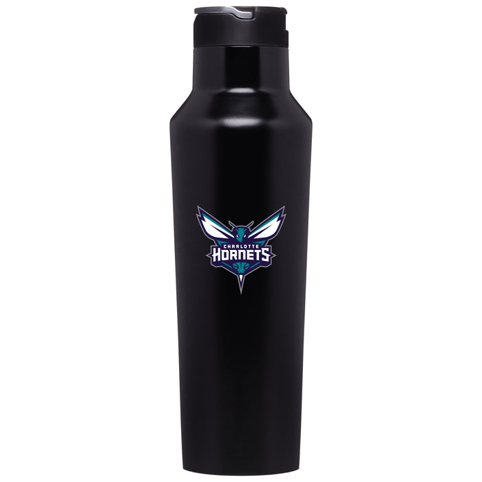 Corkcicle Insulated Canteen Water Bottle with Charlotte Hornets Primary Logo