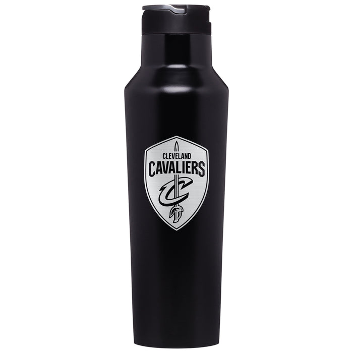 Corkcicle Insulated Canteen Water Bottle with Cleveland Cavaliers Etched Primary Logo