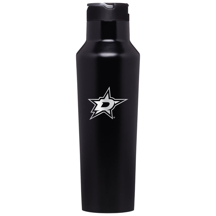 Corkcicle Insulated Canteen Water Bottle with Dallas Stars Primary Logo