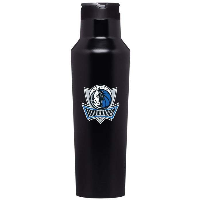 Corkcicle Insulated Canteen Water Bottle with Dallas Mavericks Secondary Logo