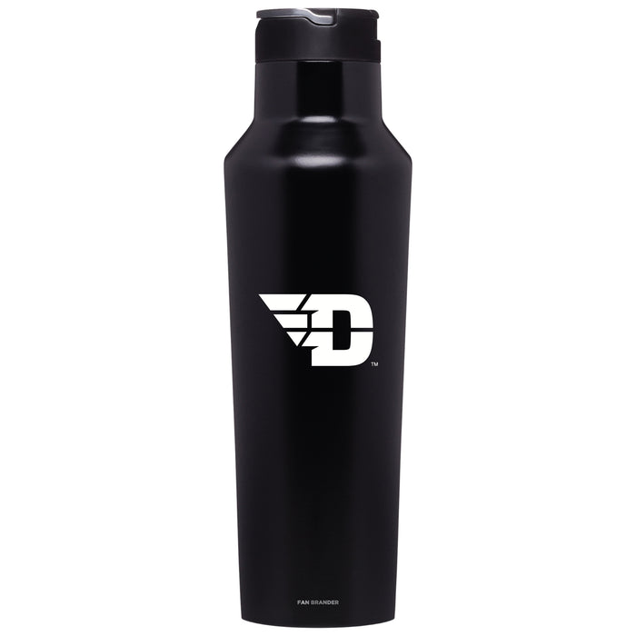 Corkcicle Insulated Canteen Water Bottle with Dayton Flyers Primary Logo