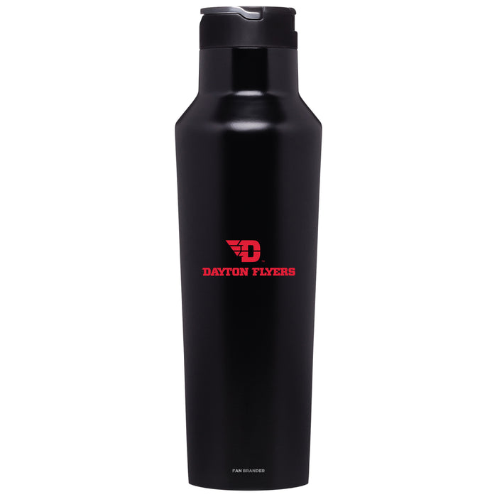 Corkcicle Insulated Canteen Water Bottle with Dayton Flyers Secondary Logo
