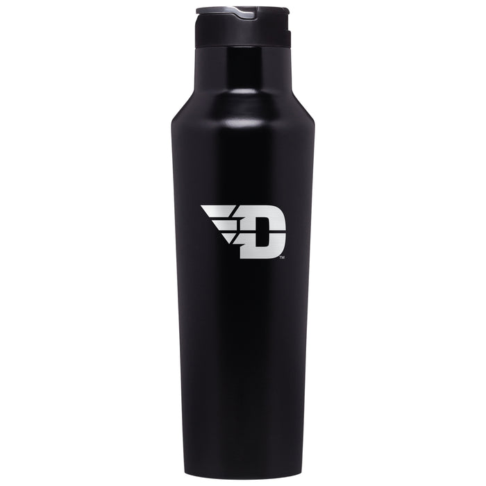 Corkcicle Insulated Sport Canteen Water Bottle with Dayton Flyers Primary Logo