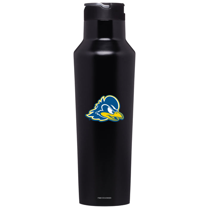 Corkcicle Insulated Canteen Water Bottle with Delaware Fightin' Blue Hens Primary Logo