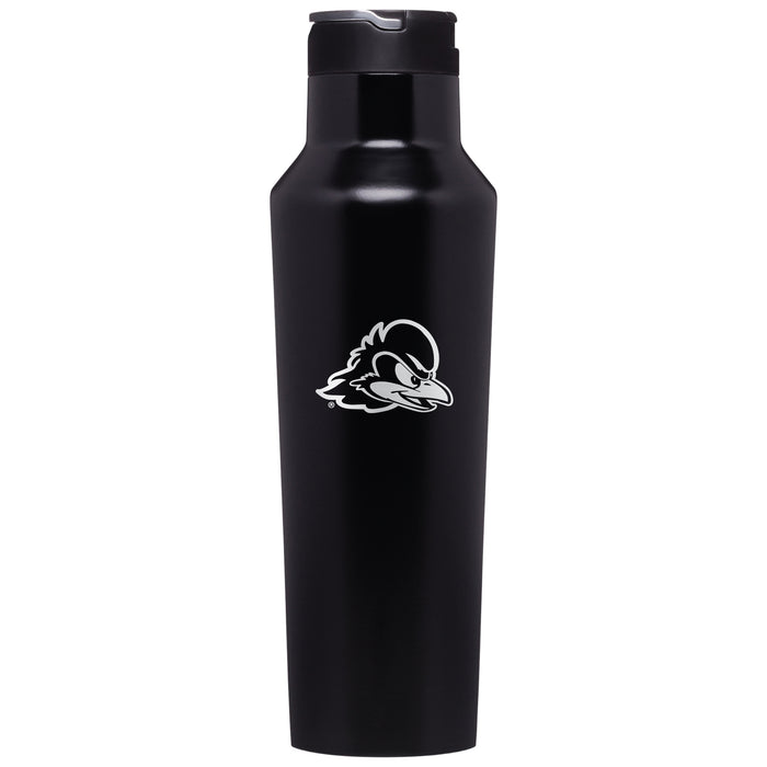 Corkcicle Insulated Sport Canteen Water Bottle with Delaware Fightin' Blue Hens Primary Logo