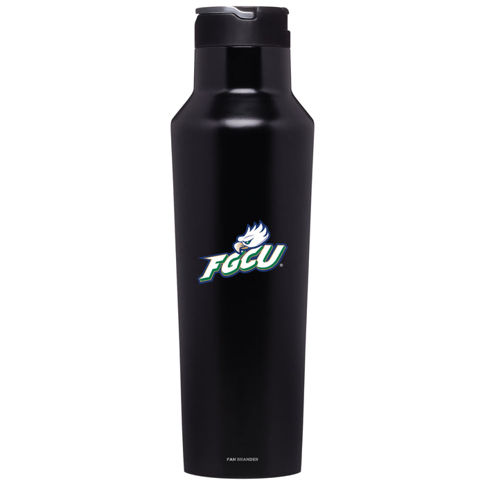 Corkcicle Insulated Canteen Water Bottle with Florida Gulf Coast Eagles Primary Logo