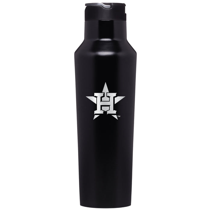 Corkcicle Insulated Canteen Water Bottle with Houston Astros Primary Logo