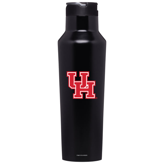 Corkcicle Insulated Canteen Water Bottle with Houston Cougars Primary Logo