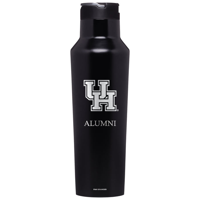 Corkcicle Insulated Canteen Water Bottle with Houston Cougars Mom Primary Logo