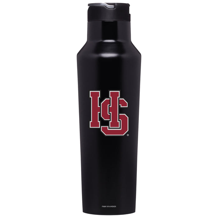 Corkcicle Insulated Canteen Water Bottle with Hampden Sydney Primary Logo