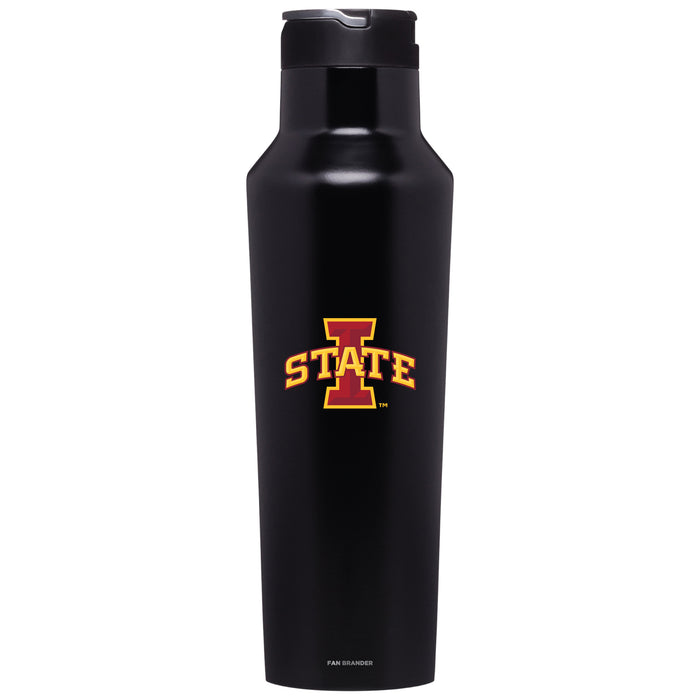 Corkcicle Insulated Canteen Water Bottle with Iowa State Cyclones Primary Logo