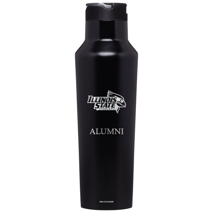 Corkcicle Insulated Canteen Water Bottle with Illinois State Redbirds Alumni Primary Logo