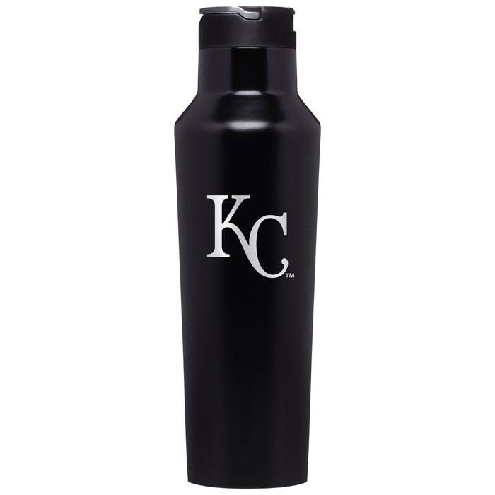 Corkcicle Insulated Canteen Water Bottle with Kansas City Royals Primary Logo