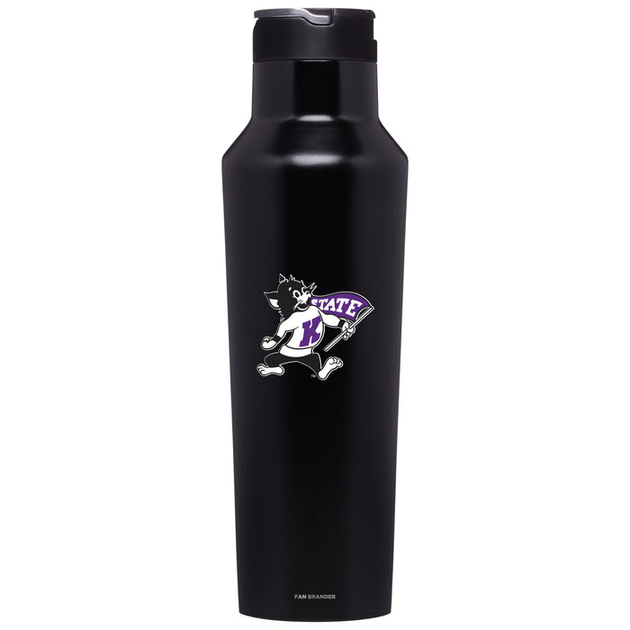 Corkcicle Insulated Canteen Water Bottle with Kansas State Wildcats Secondary Logo