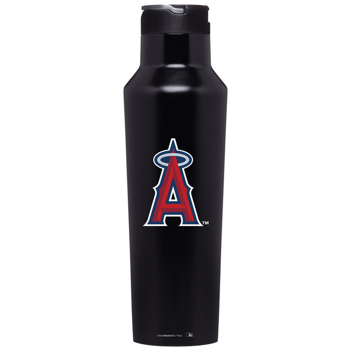 Corkcicle Insulated Canteen Water Bottle with Los Angeles Angels Primary Logo