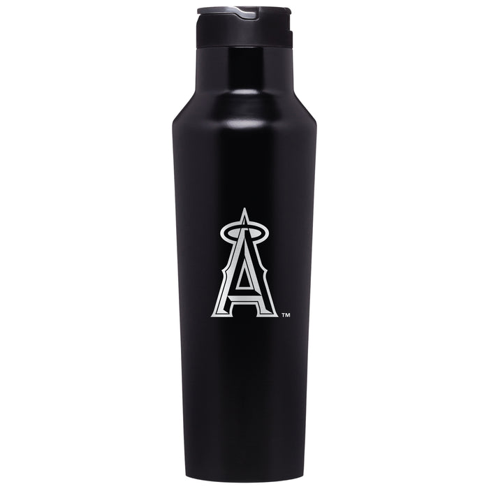 Corkcicle Insulated Canteen Water Bottle with Los Angeles Angels Primary Logo