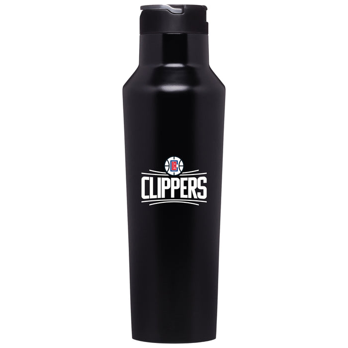 Corkcicle Insulated Canteen Water Bottle with LA Clippers Secondary Logo