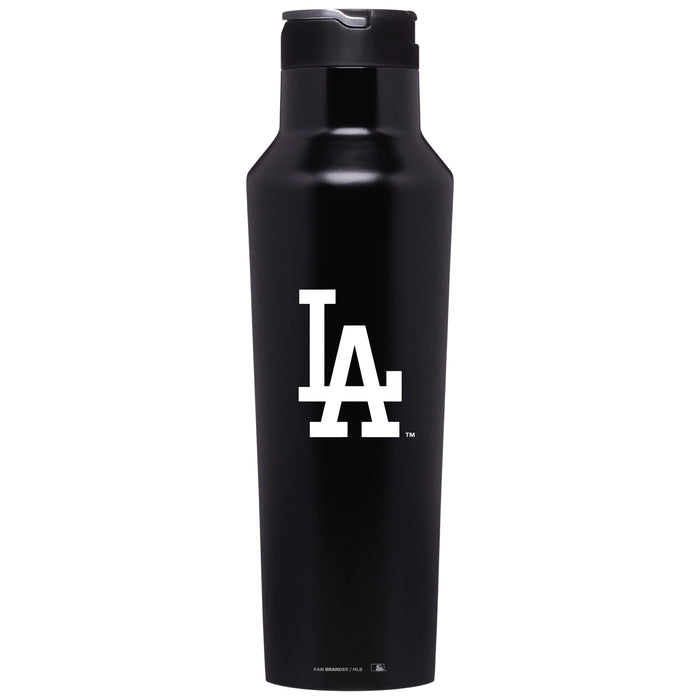 Corkcicle Insulated Canteen Water Bottle with Los Angeles Dodgers Primary Logo