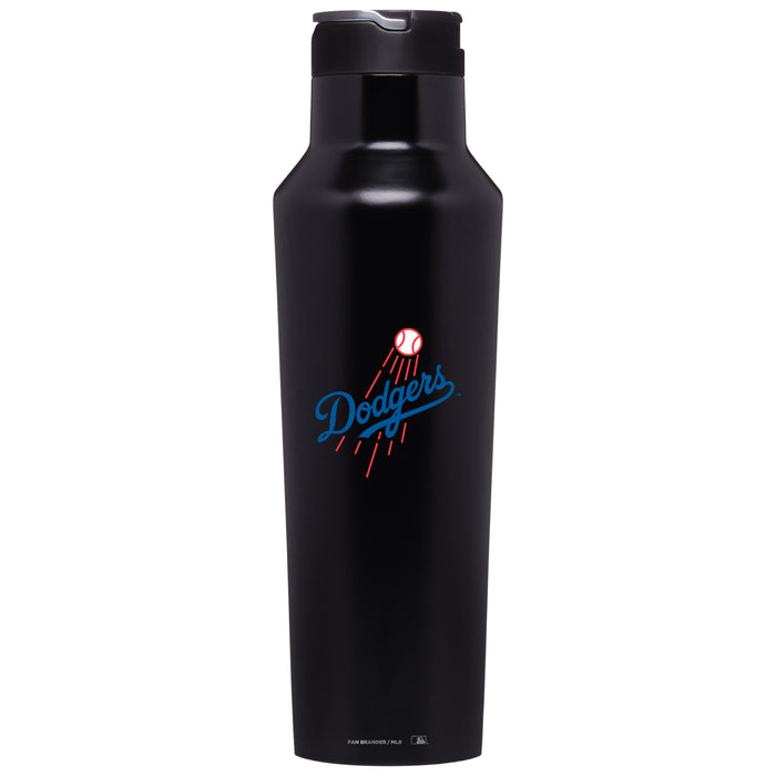 Corkcicle Insulated Canteen Water Bottle with Los Angeles Dodgers Secondary Logo