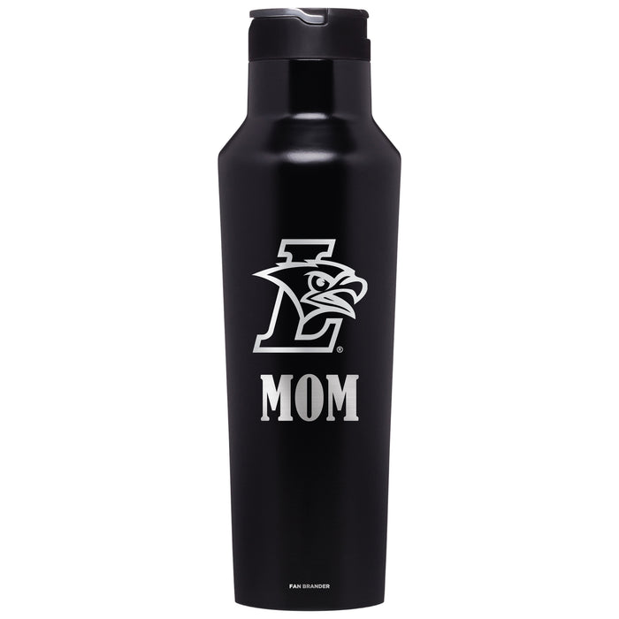 Corkcicle Insulated Canteen Water Bottle with Lehigh Mountain Hawks Mom Primary Logo