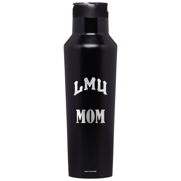 Corkcicle Insulated Canteen Water Bottle with Loyola Marymount University Lions Mom Primary Logo