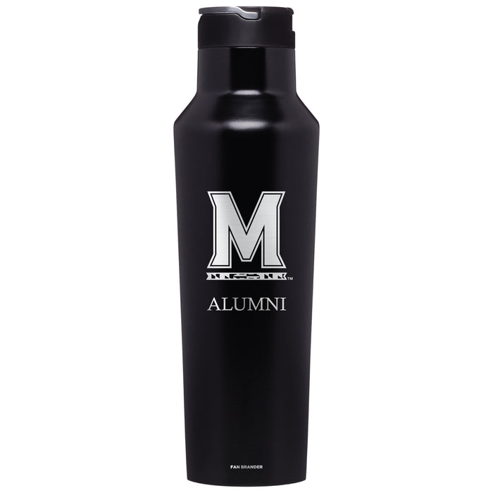 Corkcicle Insulated Canteen Water Bottle with Maryland Terrapins Alumni Primary Logo