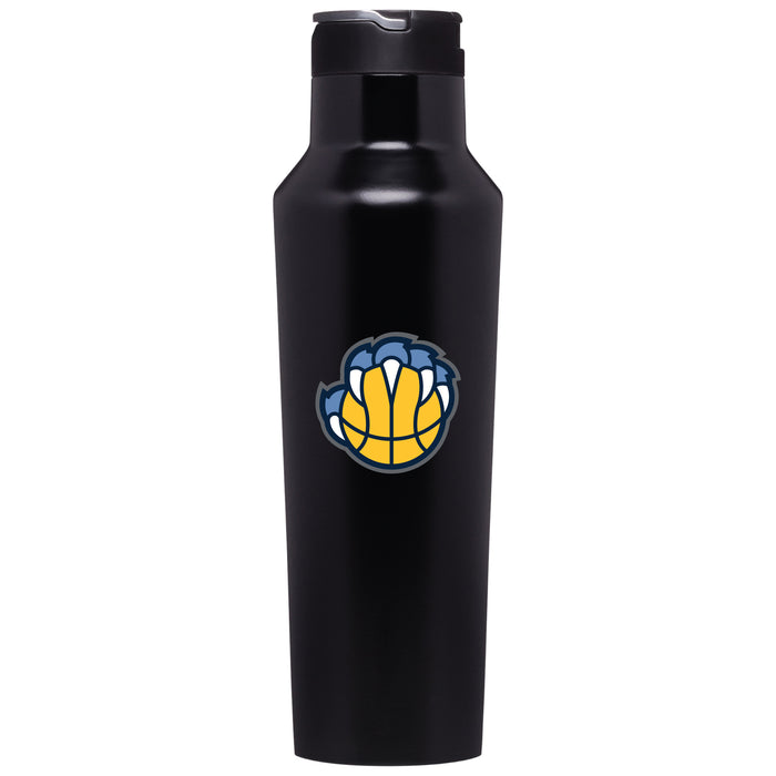 Corkcicle Insulated Canteen Water Bottle with Memphis Grizzlies Secondary Logo