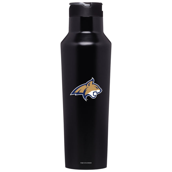 Corkcicle Insulated Canteen Water Bottle with Montana State Bobcats Primary Logo