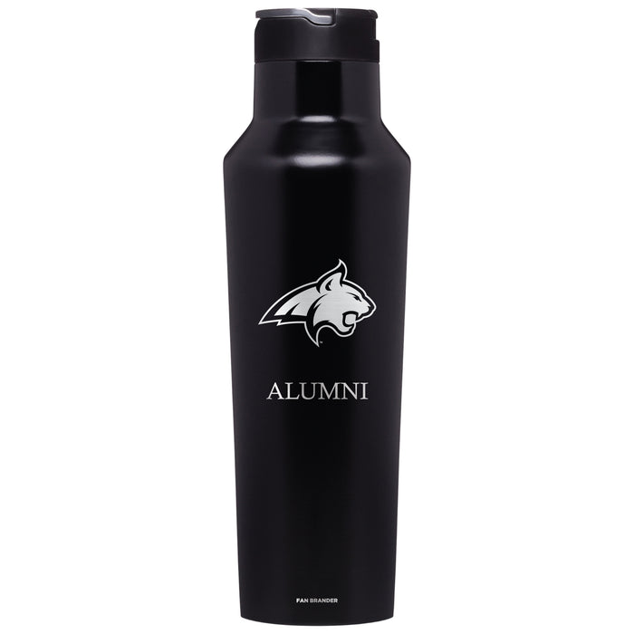 Corkcicle Insulated Canteen Water Bottle with Montana State Bobcats Alumni Primary Logo