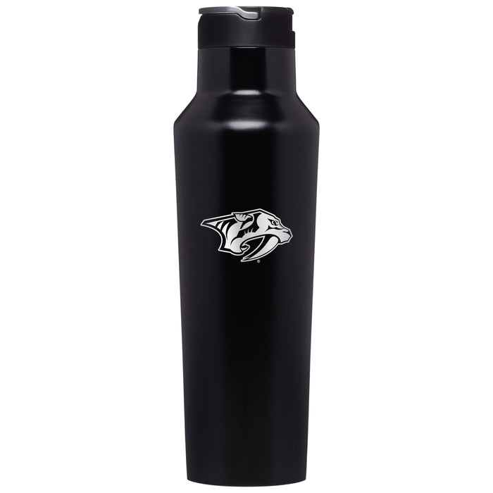 Corkcicle Insulated Canteen Water Bottle with Nashville Predators Primary Logo